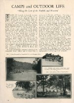 Camps and Outdoor Life.  "Along the Line of the Norfolk and Western"